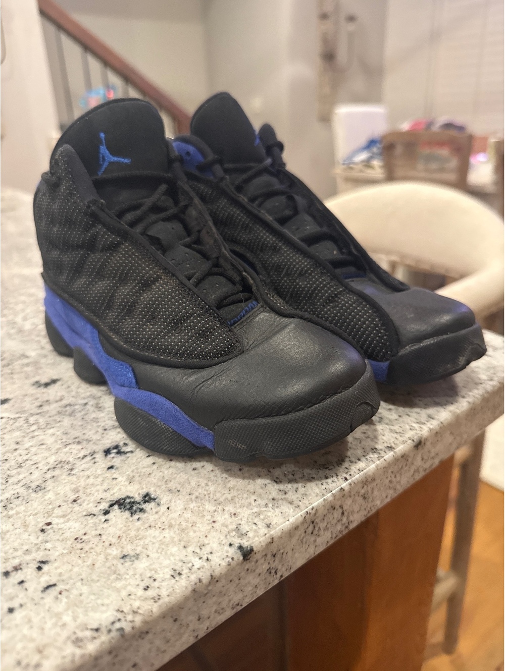Preowned Size 6y the Air Jordan 13 Retro 'Hyper Royal'